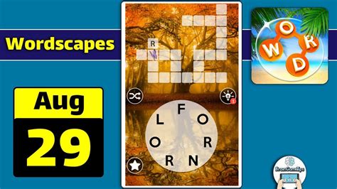 Wordscapes In Bloom Answers • 2020 • Game Solver.
